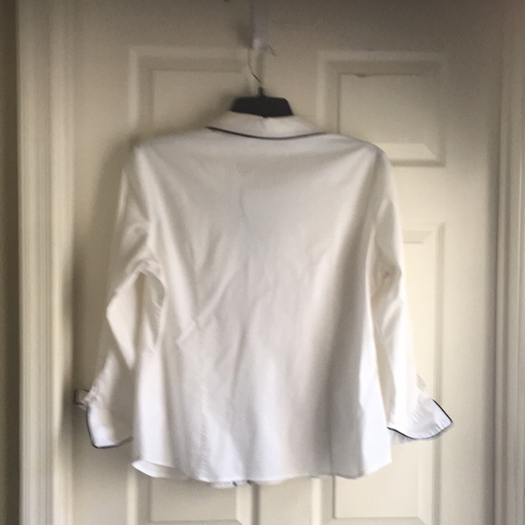 Womens long sleeve cotton blouse - Picture 3 of 3